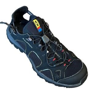 Salomon Tech Amphibian 3 Black Hiking River Water Shoes Mens 10 UK 9.5 EU 44
